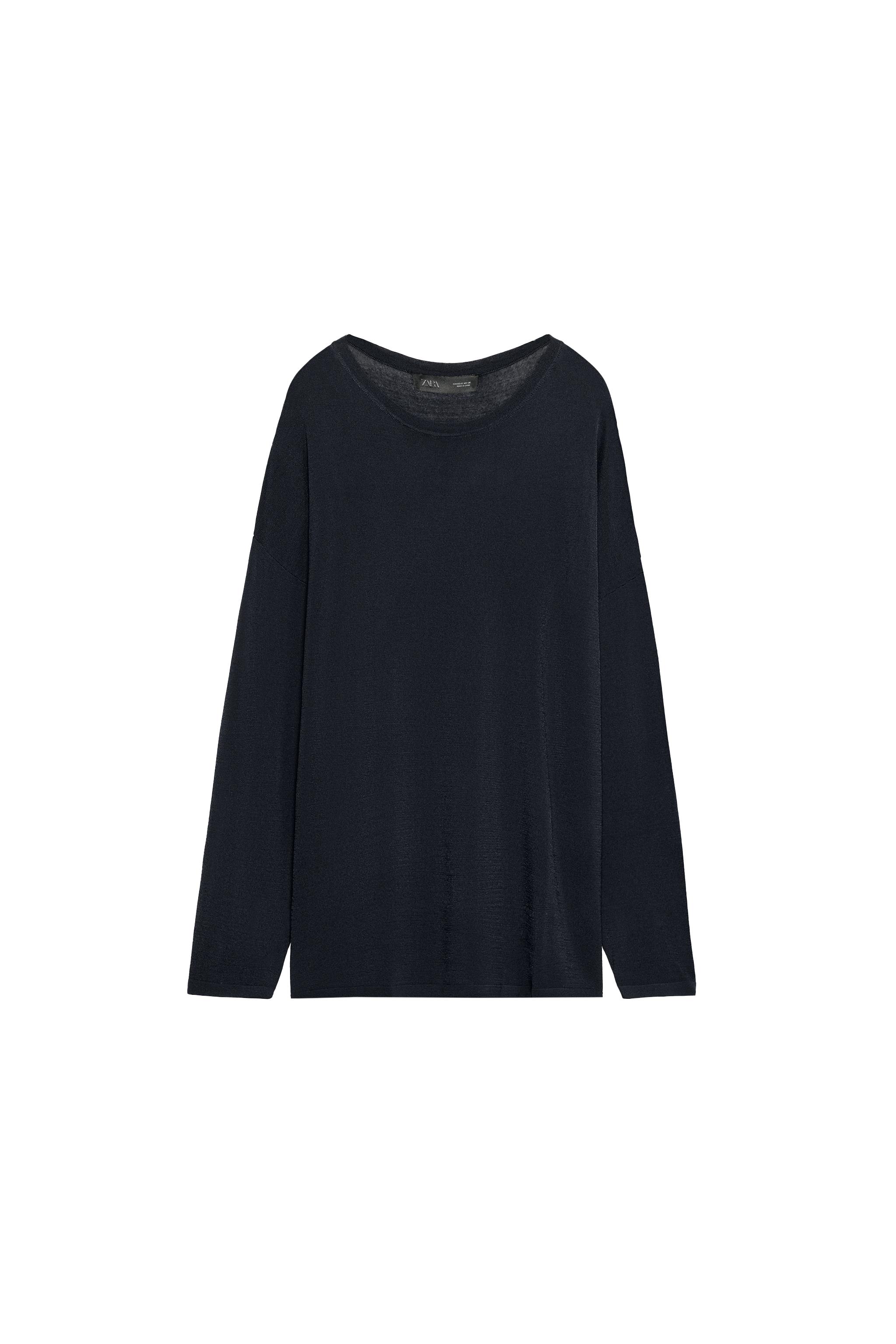 OVERSIZED FINE KNIT JUMPER